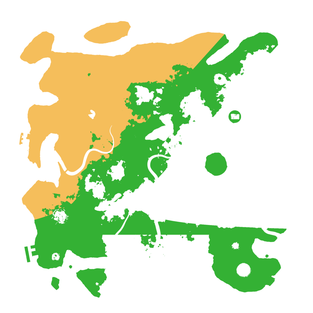 Biome Rust Map: Procedural Map, Size: 4000, Seed: 938475972