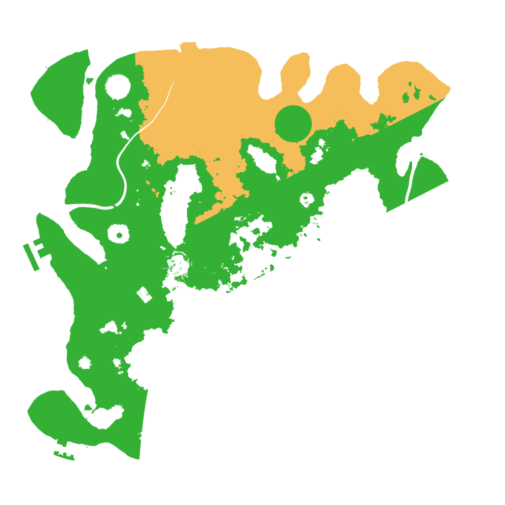 Biome Rust Map: Procedural Map, Size: 3600, Seed: 219012024