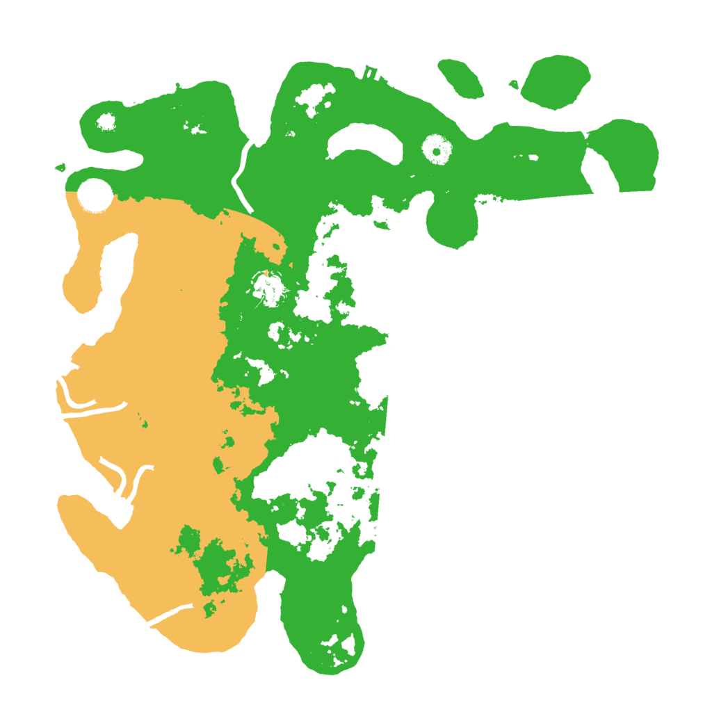 Biome Rust Map: Procedural Map, Size: 3650, Seed: 55429145