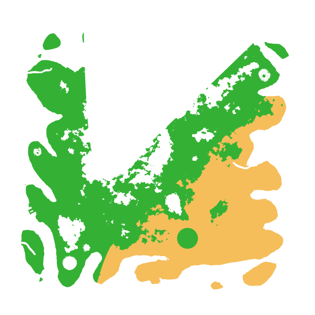 Biome Rust Map: Procedural Map, Size: 4000, Seed: 18546