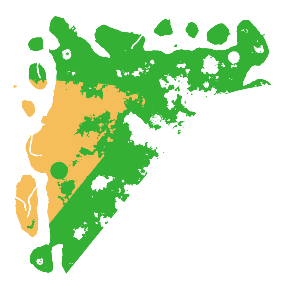 Biome Rust Map: Procedural Map, Size: 4500, Seed: 962827617