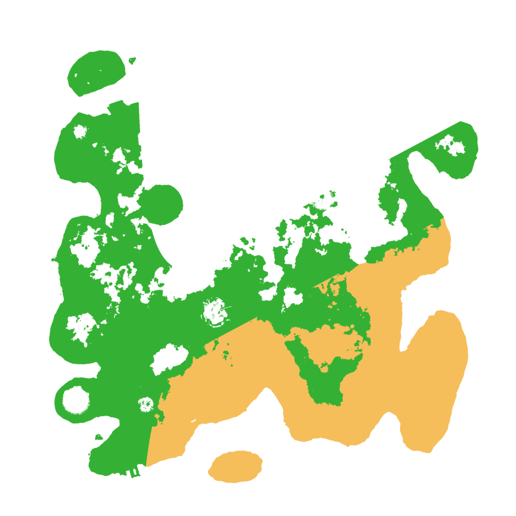Biome Rust Map: Procedural Map, Size: 3500, Seed: 26969420