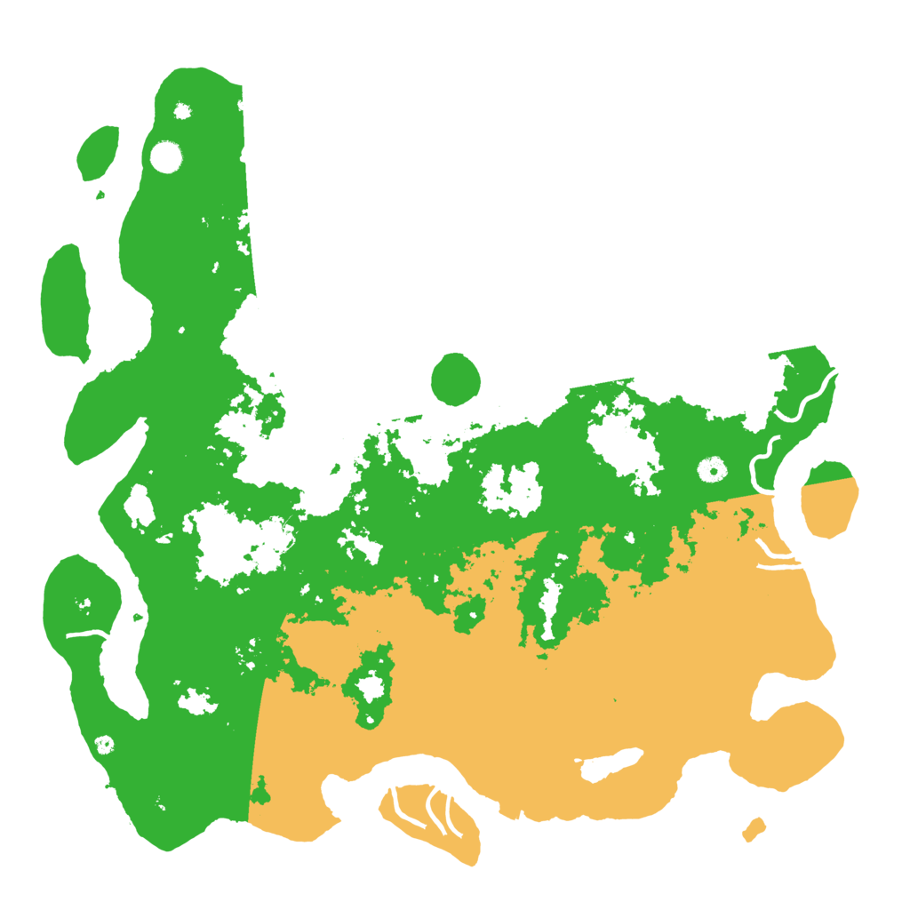 Biome Rust Map: Procedural Map, Size: 5000, Seed: 178103717