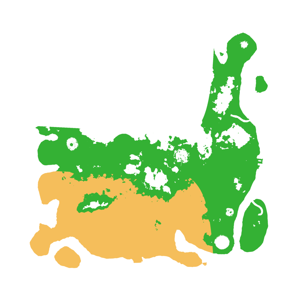 Biome Rust Map: Procedural Map, Size: 3700, Seed: 1481468798