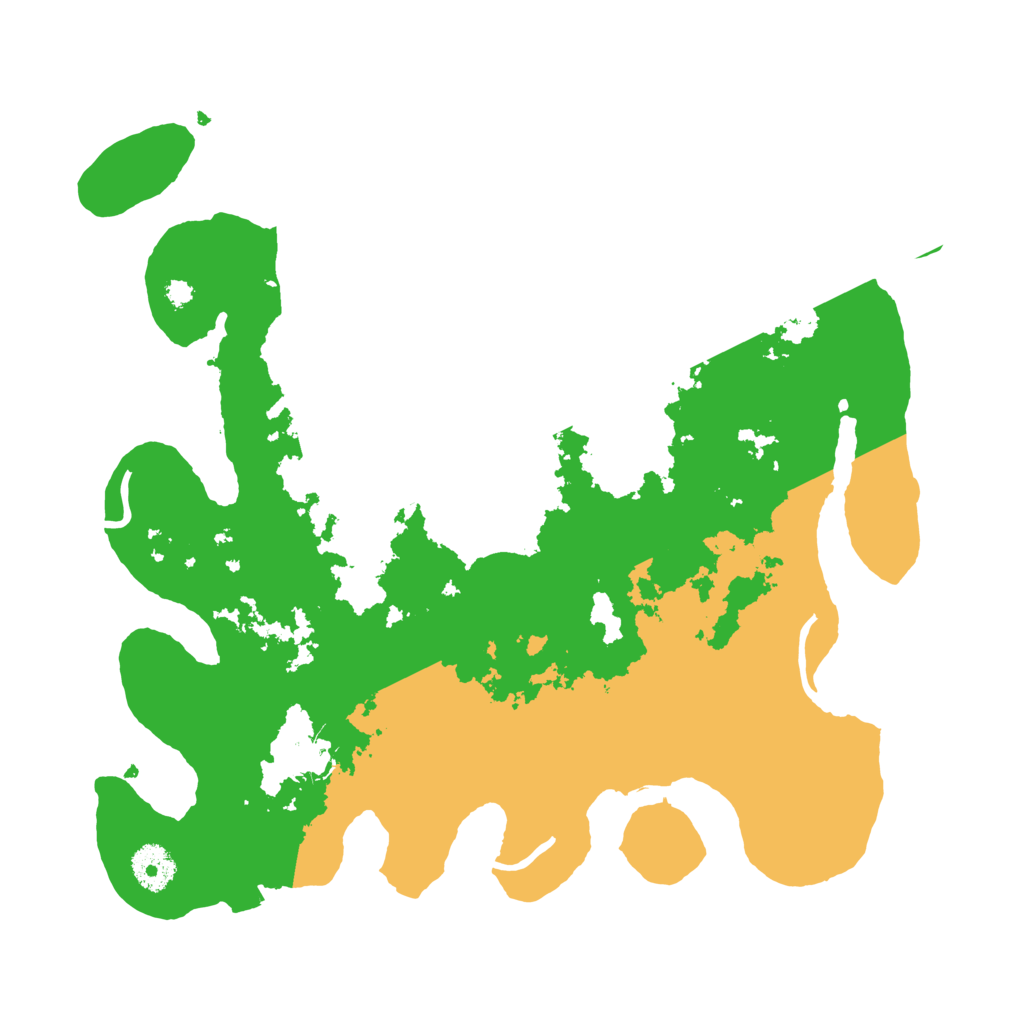 Biome Rust Map: Procedural Map, Size: 3500, Seed: 1253343194