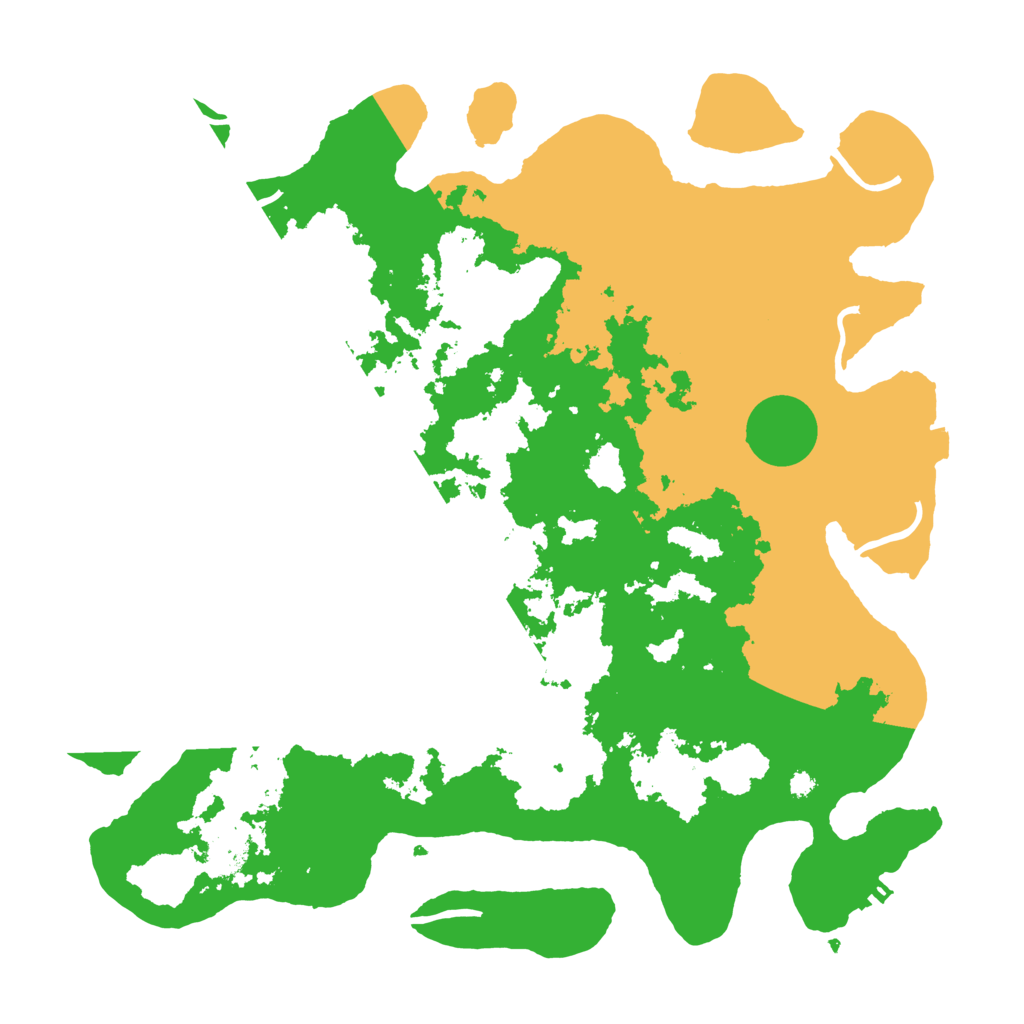 Biome Rust Map: Procedural Map, Size: 3800, Seed: 209