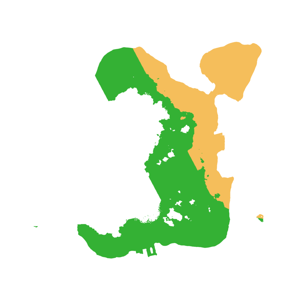 Biome Rust Map: Procedural Map, Size: 2046, Seed: 1546178001