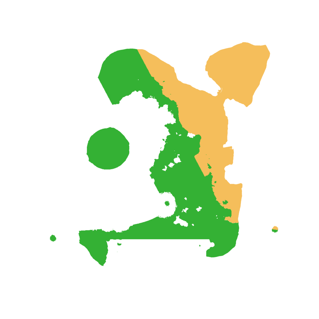 Biome Rust Map: Procedural Map, Size: 2046, Seed: 1546178001