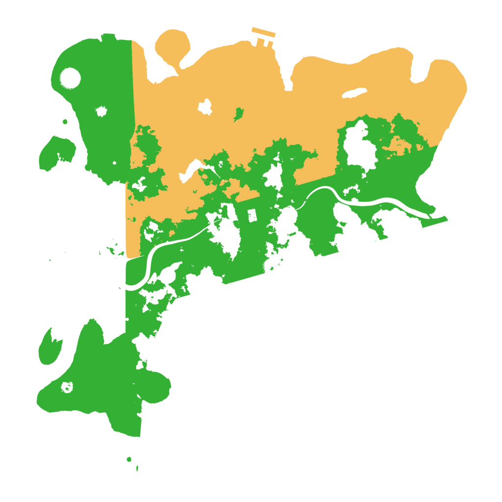 Biome Rust Map: Procedural Map, Size: 4250, Seed: 730249482