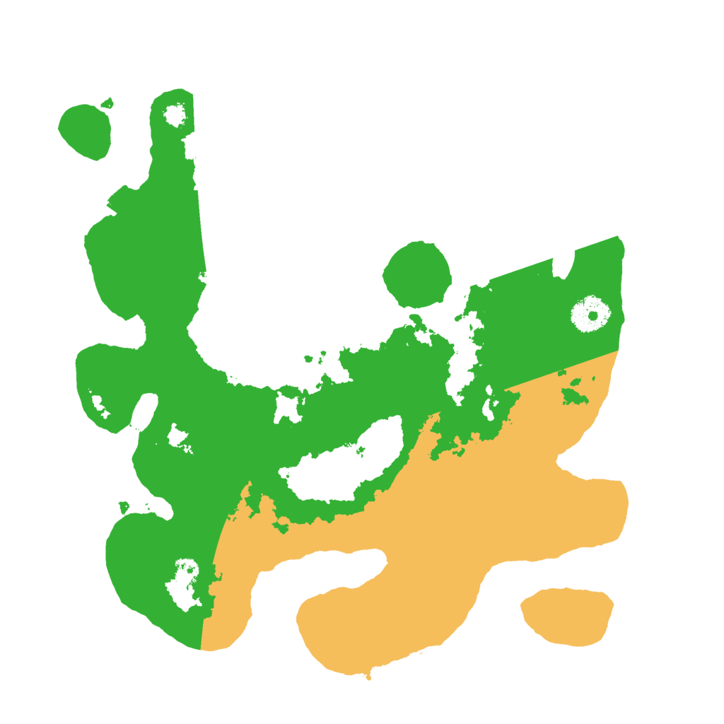 Biome Rust Map: Procedural Map, Size: 3000, Seed: 634167777