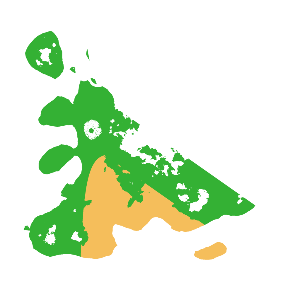 Biome Rust Map: Procedural Map, Size: 2500, Seed: 2058299406