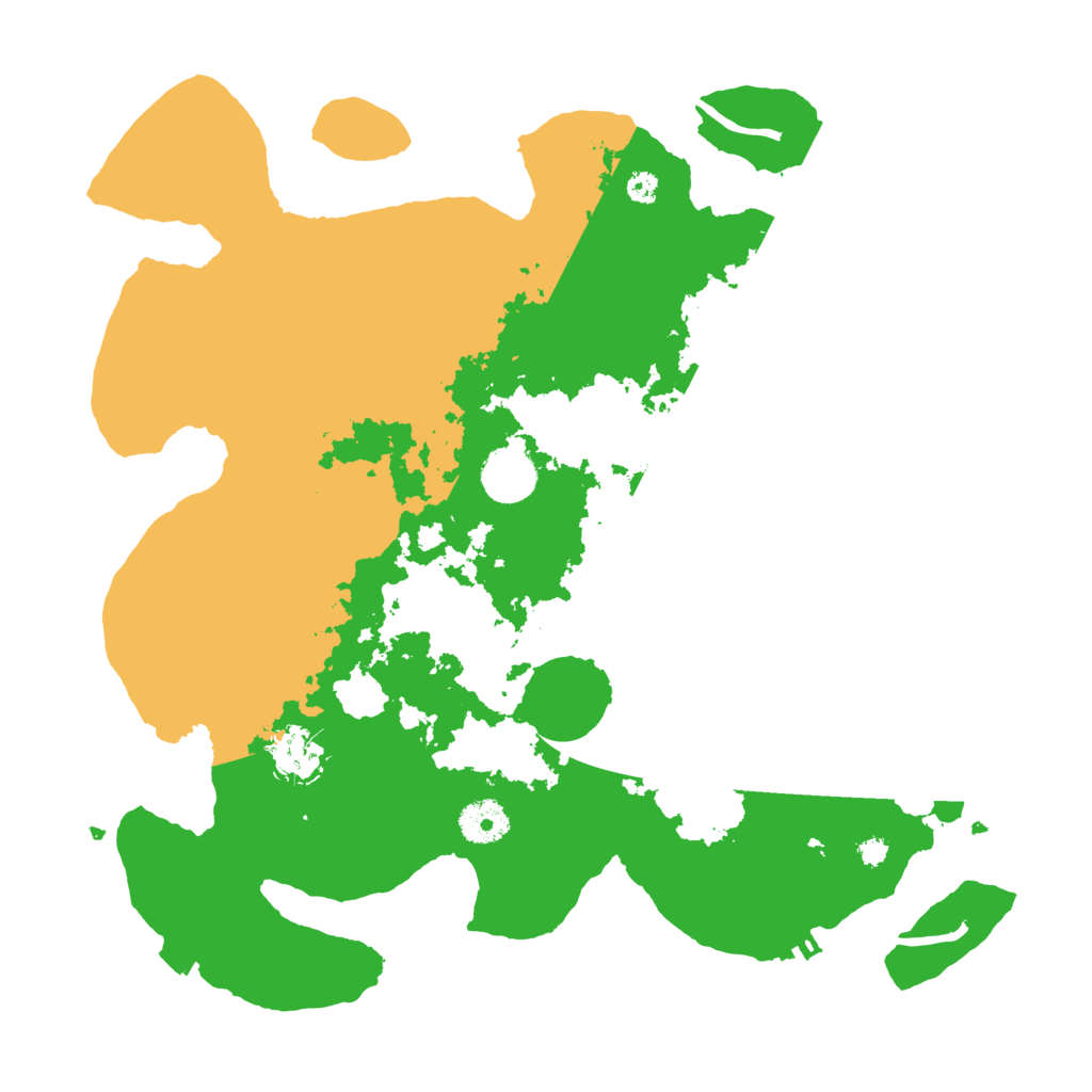 Biome Rust Map: Procedural Map, Size: 3550, Seed: 152073262