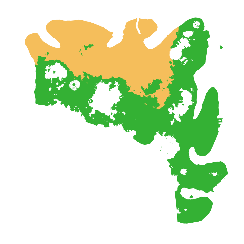 Biome Rust Map: Procedural Map, Size: 3500, Seed: 1014597571