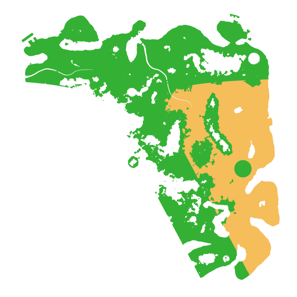 Biome Rust Map: Procedural Map, Size: 4555, Seed: 20021