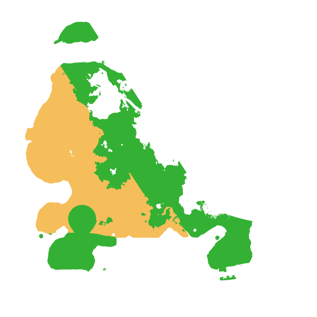 Biome Rust Map: Procedural Map, Size: 3000, Seed: 712372469
