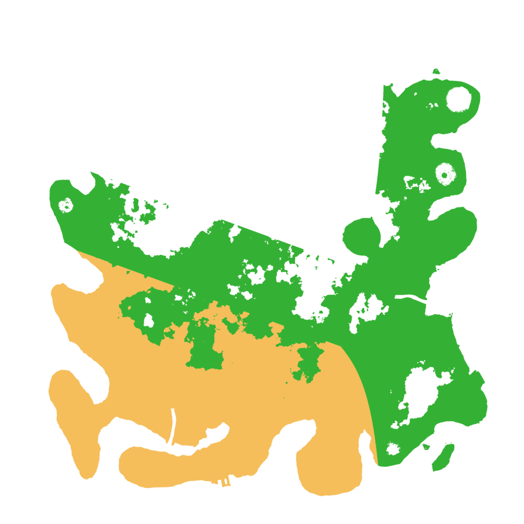 Biome Rust Map: Procedural Map, Size: 3800, Seed: 354674