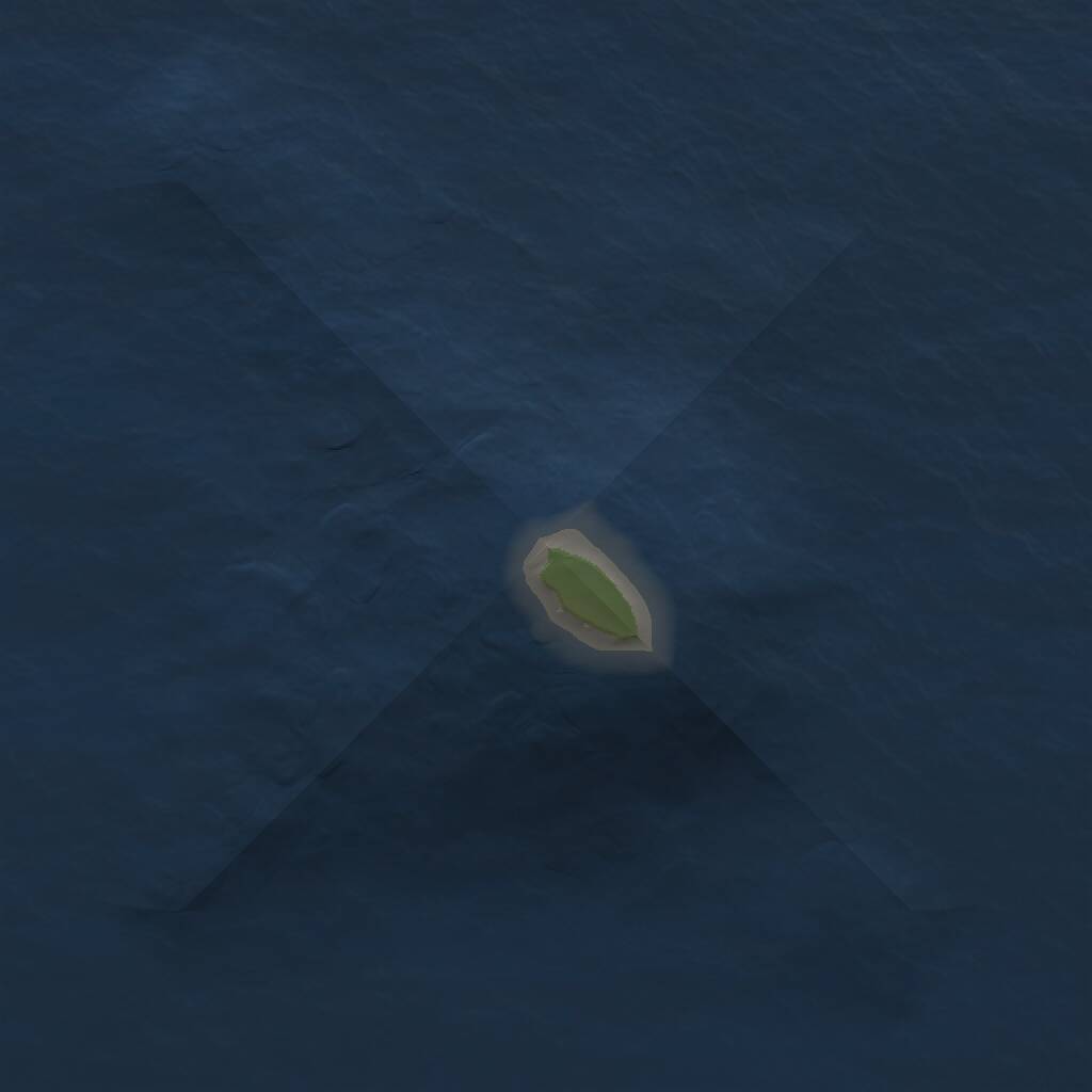 Rust Map: Procedural Map, Size: 1000, Seed: 1998779455, 1 Monuments