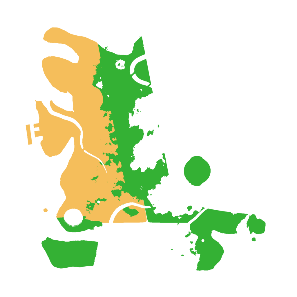 Biome Rust Map: Procedural Map, Size: 3000, Seed: 1724284205