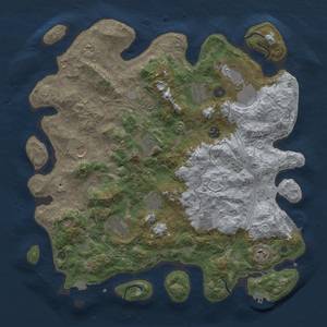 Thumbnail Rust Map: Procedural Map, Size: 4250, Seed: 1059362084, 19 Monuments