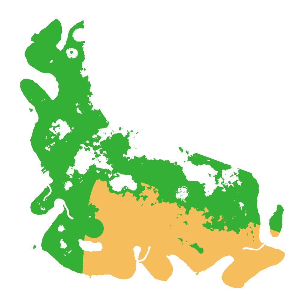 Biome Rust Map: Procedural Map, Size: 4200, Seed: 1478897619