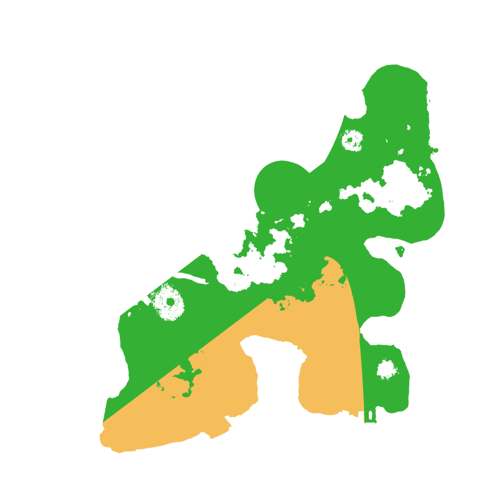 Biome Rust Map: Procedural Map, Size: 2400, Seed: 342331370