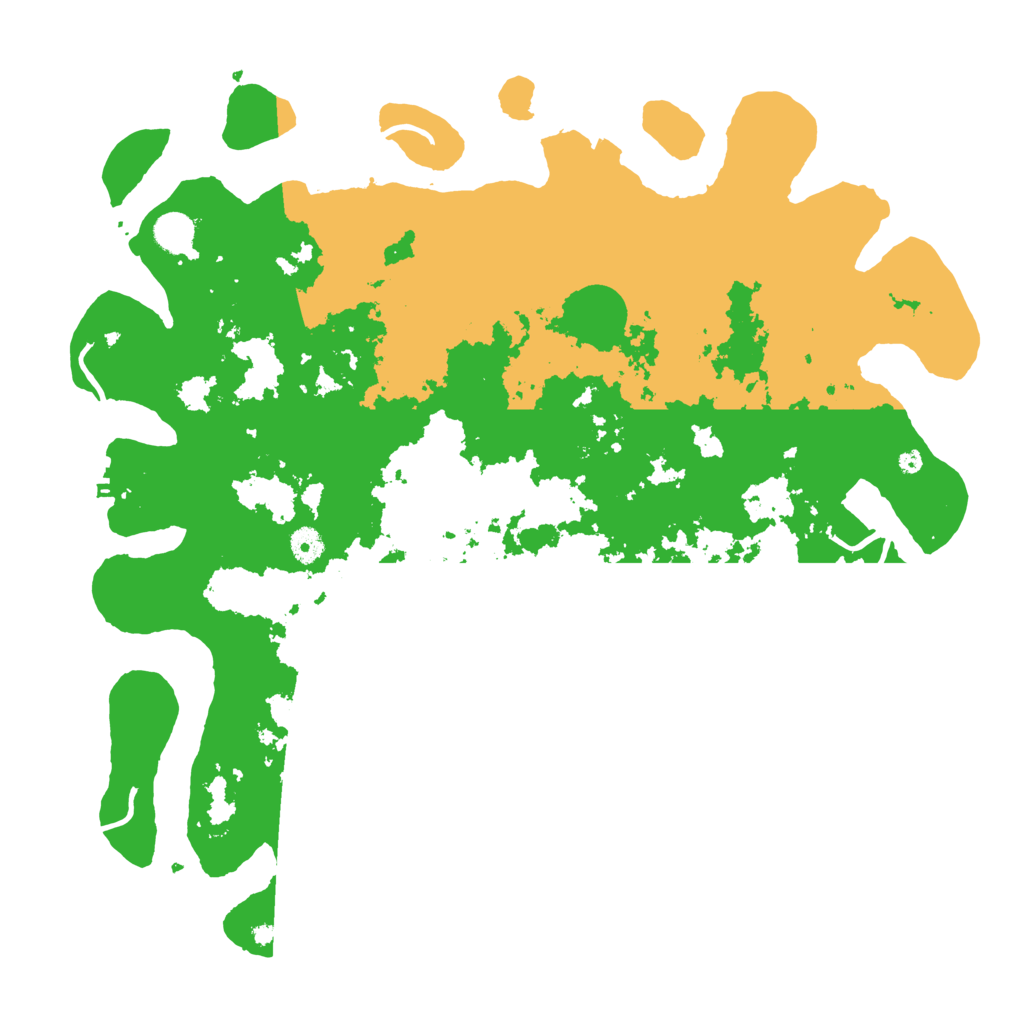 Biome Rust Map: Procedural Map, Size: 4500, Seed: 1897840735