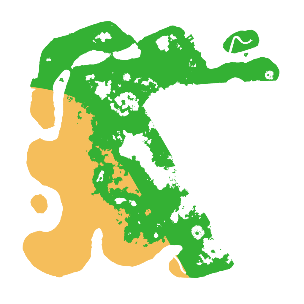 Biome Rust Map: Procedural Map, Size: 3500, Seed: 975303750