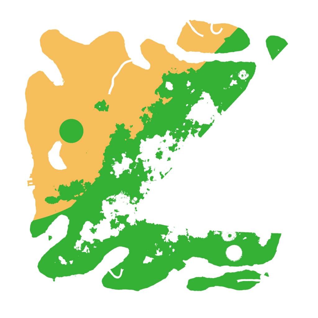 Biome Rust Map: Procedural Map, Size: 3500, Seed: 394042173