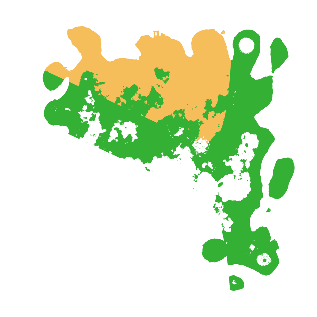 Biome Rust Map: Procedural Map, Size: 3600, Seed: 713840389