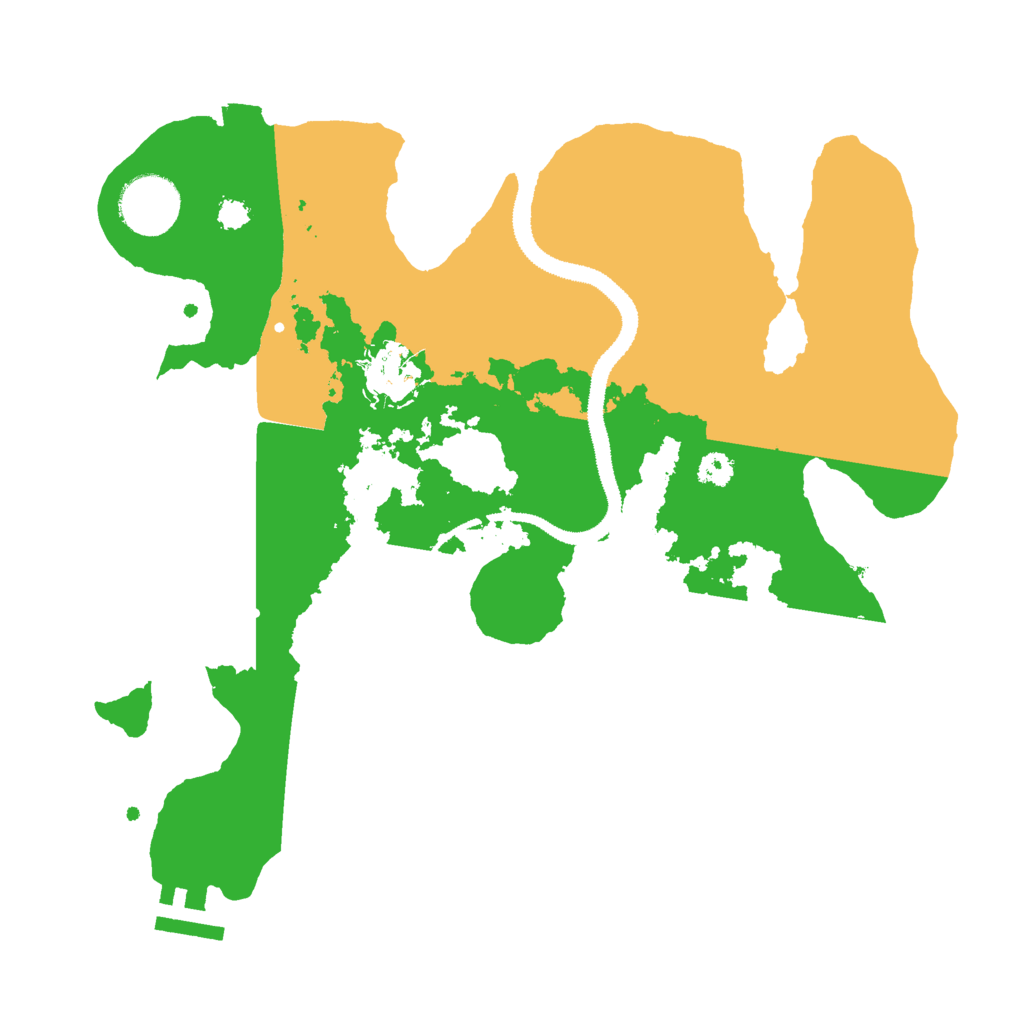 Biome Rust Map: Procedural Map, Size: 3000, Seed: 1605498746
