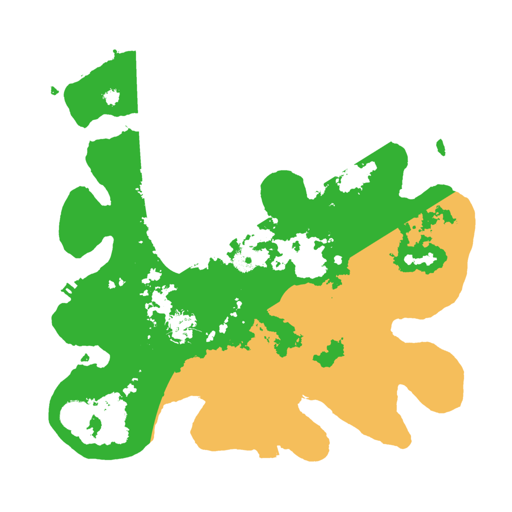 Biome Rust Map: Procedural Map, Size: 3000, Seed: 932132