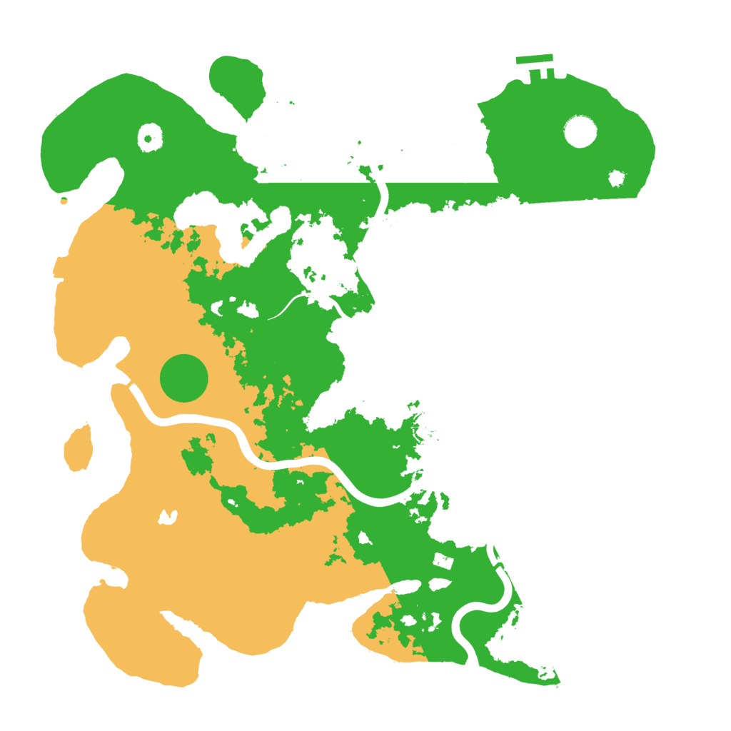 Biome Rust Map: Procedural Map, Size: 4000, Seed: 444632270