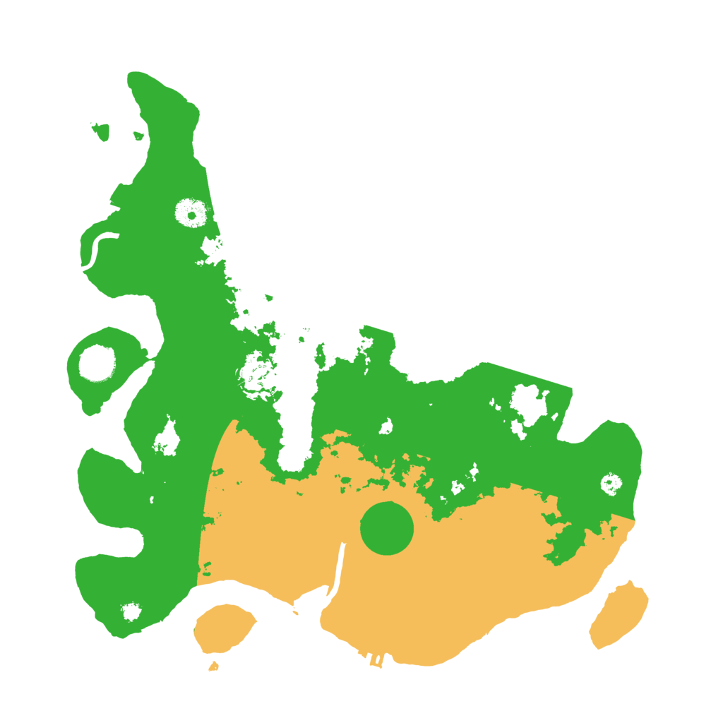 Biome Rust Map: Procedural Map, Size: 3568, Seed: 13825