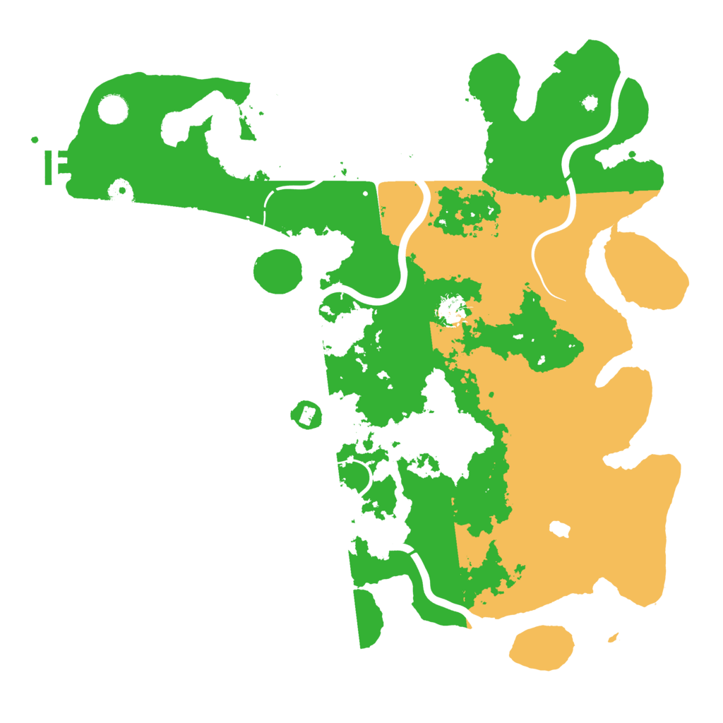 Biome Rust Map: Procedural Map, Size: 4250, Seed: 903338960