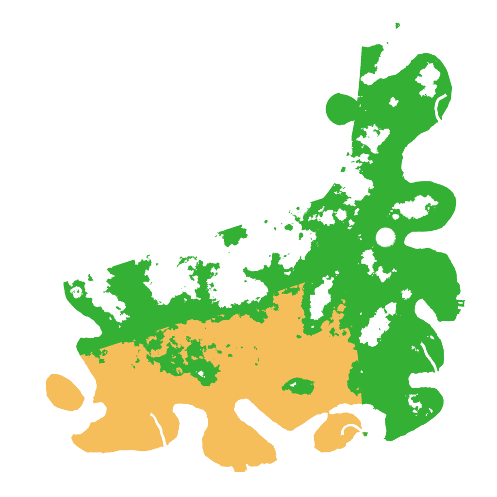 Biome Rust Map: Procedural Map, Size: 4500, Seed: 460003133