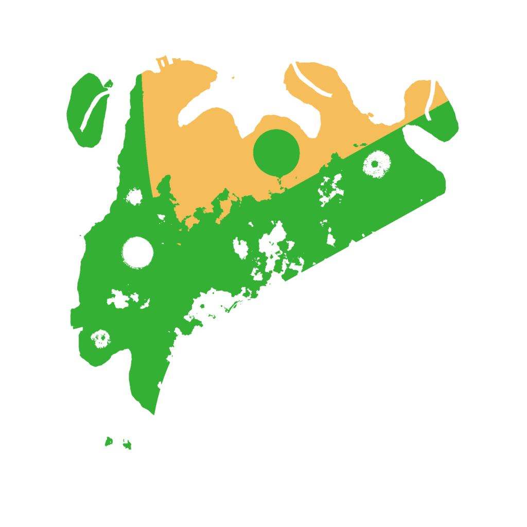 Biome Rust Map: Procedural Map, Size: 3000, Seed: 2138412995