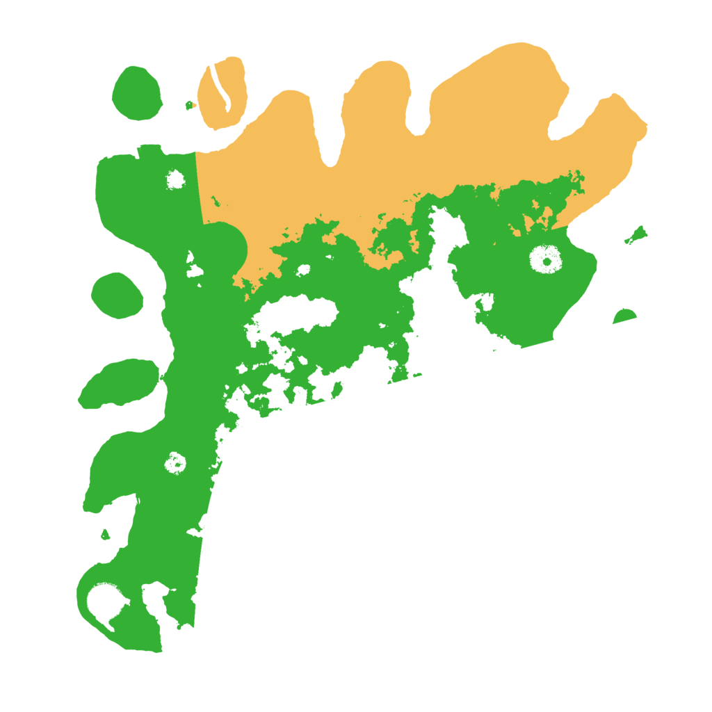 Biome Rust Map: Procedural Map, Size: 3500, Seed: 873112511