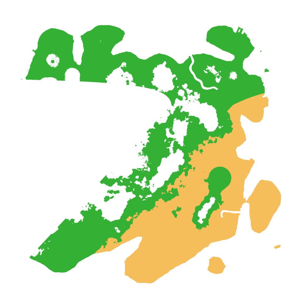 Biome Rust Map: Procedural Map, Size: 3500, Seed: 415719704