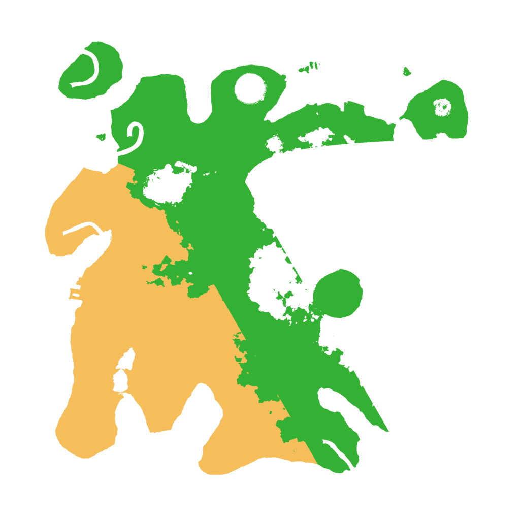 Biome Rust Map: Procedural Map, Size: 3000, Seed: 75880597