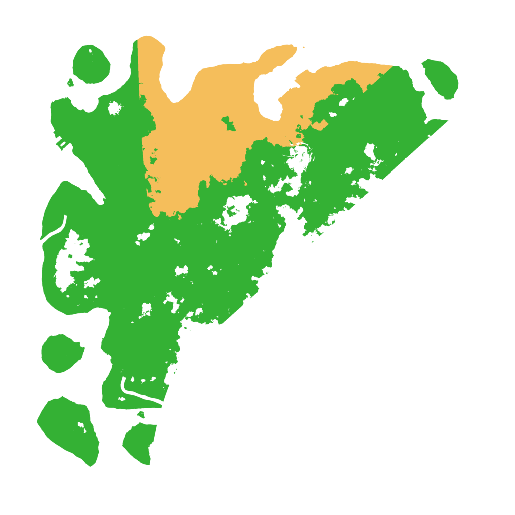 Biome Rust Map: Procedural Map, Size: 3500, Seed: 1446831393