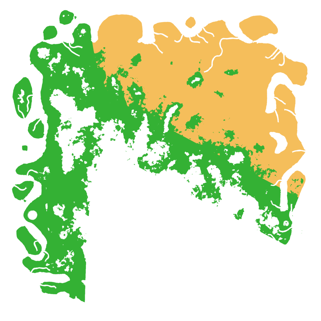 Biome Rust Map: Procedural Map, Size: 6000, Seed: 213357809