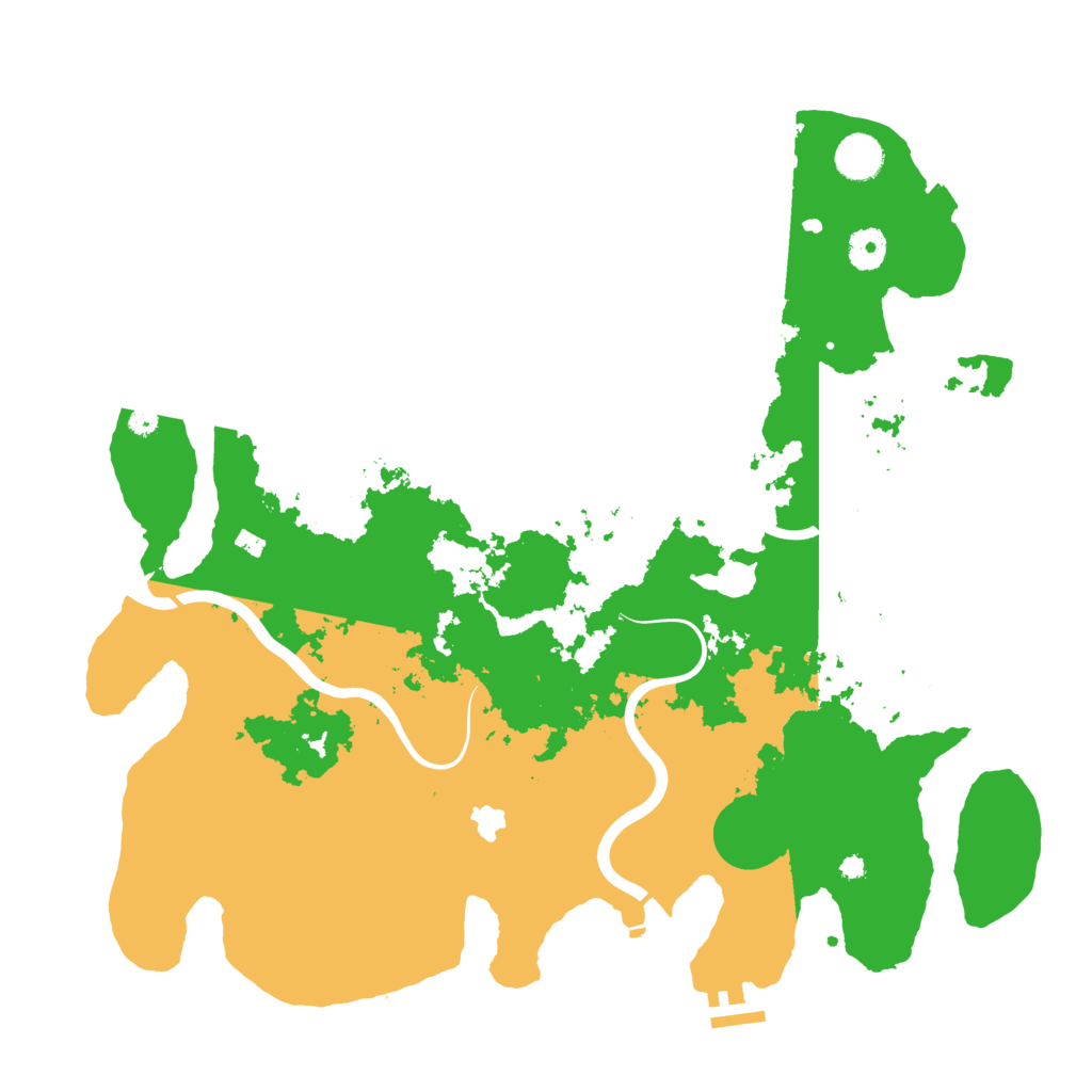 Biome Rust Map: Procedural Map, Size: 4050, Seed: 1273309626
