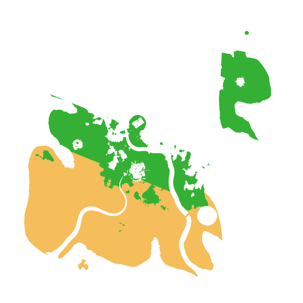 Biome Rust Map: Procedural Map, Size: 3000, Seed: 1735322986