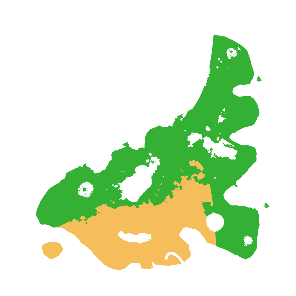 Biome Rust Map: Procedural Map, Size: 2950, Seed: 1586277242