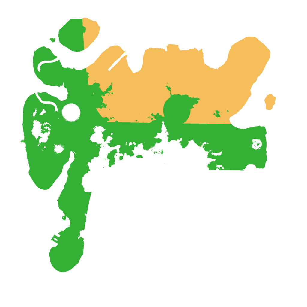 Biome Rust Map: Procedural Map, Size: 3000, Seed: 945882238