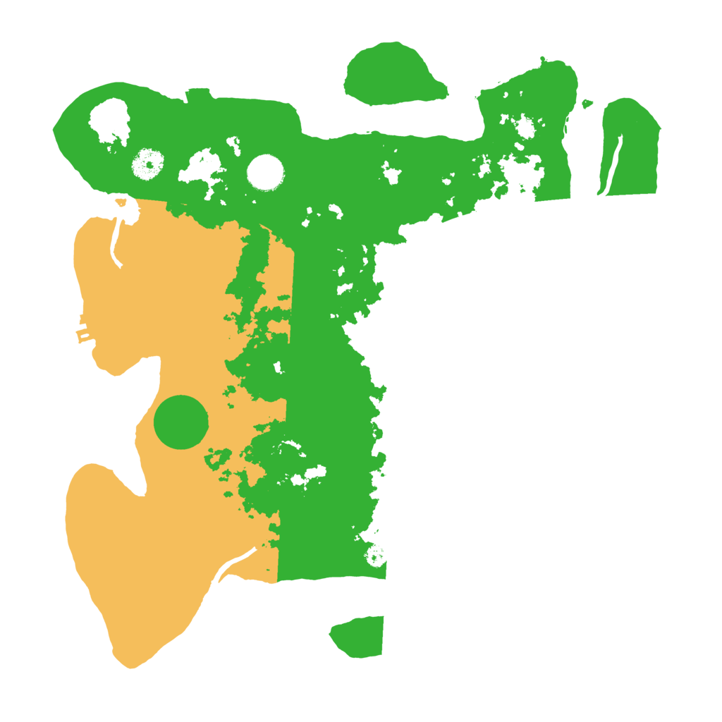 Biome Rust Map: Procedural Map, Size: 3500, Seed: 914187251