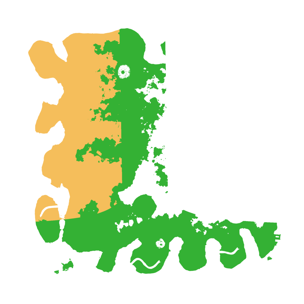 Biome Rust Map: Procedural Map, Size: 3500, Seed: 42643619