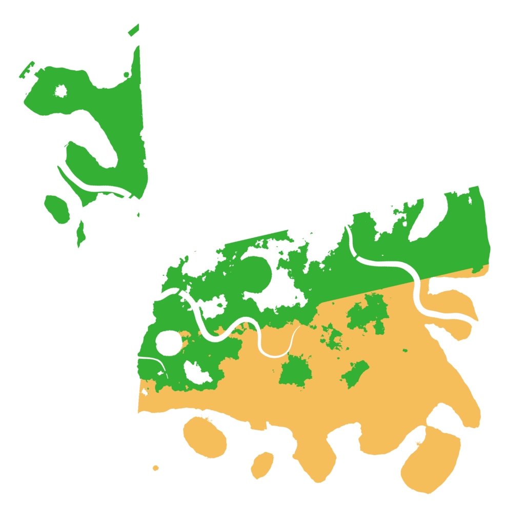 Biome Rust Map: Procedural Map, Size: 3800, Seed: 2024012501