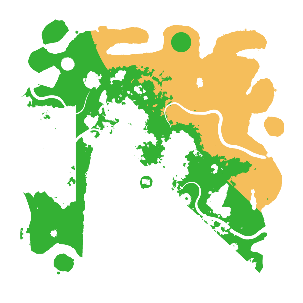 Biome Rust Map: Procedural Map, Size: 4000, Seed: 108122023