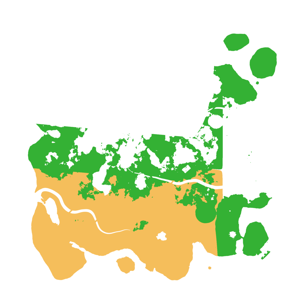 Biome Rust Map: Procedural Map, Size: 4000, Seed: 2046594283